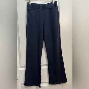 White Stag Petite Stretch Navy Flare Pants Size Small (4/6)